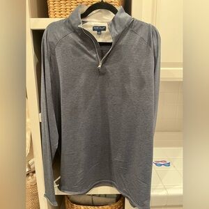 Peter‎ Millar Cream and Gray Pullover men’s sweatshirt